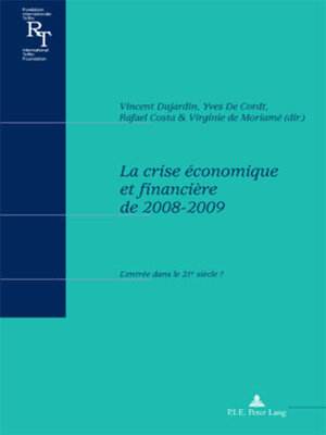 cover image of La crise économique et financière de 2008-2009